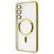 Чохол WAVE Metal Color Case with Magnetic Ring Samsung Galaxy S24 FE gold 337219 фото 1