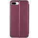 Шкіряний чохол-книжка Classy для Apple iPhone 7 plus / 8 plus (5.5") Бордовий 393955 фото 3
