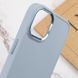 TPU чохол Bonbon Metal Style для Apple iPhone 14 (6.1") Блакитний / Mist blue 257165 фото 4