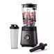 Блендер PHILIPS стаціонарний Series 5000, 1200Вт, чаша-2000мл, скло, склянка в комплекті, чорний (HR3041/00) 370568 фото 1