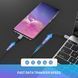Кабель UGREEN US261 USB Type-C To USB Type-C 60W Round Cable Nickel Plating Aluminum Shell 3A 0.5m Black/Gray (50149) 278773 фото 4