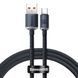 Кабель Baseus Crystal Shine Series Fast Charging Data USB кабель USB To Type-C 100W 1.2m (CAJY000401) Black 260555 фото 9
