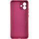 Чохол TPU GETMAN Liquid Silk Full Camera для Samsung Galaxy A07 Бордовий / Marsala 390154 фото 2