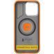 Чохол PC+Leather SGP with MagSafe для Apple iPhone 16 (6.1") Brown 322297 фото 2