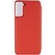 Чохол-книжка Smart View Cover для Samsung Galaxy S21 Красный / Светлое окошко 205450 фото 2