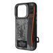 Чохол-накладка iPhone 16 Pro Kajsa Outdoor Collection Tie Dye with Magnetic Ring Black 322568 фото 1