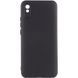 Чохол Silicone Cover Lakshmi Full Camera (AAA) для Xiaomi Redmi 9A Чорний / Black 283033 фото 1
