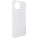 TPU чохол GETMAN Ease logo посилені кути для Apple iPhone 14 (6.1") Безбарвний (прозорий) 254559 фото 2