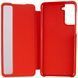 Чохол-книжка Smart View Cover для Samsung Galaxy S21 Красный / Светлое окошко 205450 фото 3
