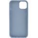 TPU чохол Bonbon Metal Style для Apple iPhone 14 (6.1") Блакитний / Mist blue 257165 фото 3