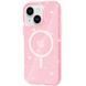 Чохол TPU Galaxy Sparkle (MagFit) для Apple iPhone 15 Plus (6.7") Pink+Glitter 277402 фото 1