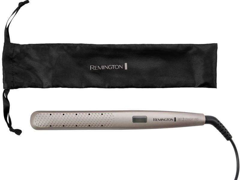 Випрямляч Remington Wet 2 Straight Pro, 52Вт, темп.режимів-10, 140-230С, кераміка, золотий (S7970) 371520 фото