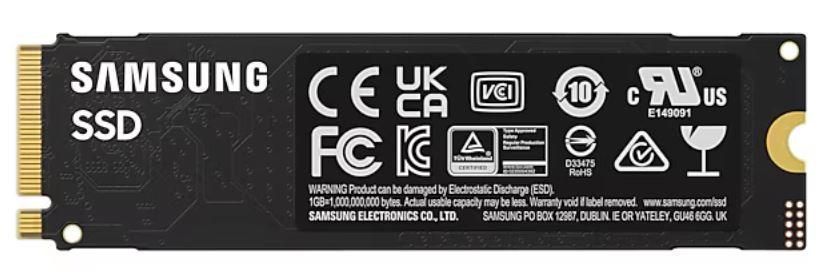 Твердотільний запам&rsquo;ятовувальний пристрій накопичувач (SSD) G5 M.2 NVME 1TB 990EVOPLUS MZ-V9S1T0BW SAMSUNG 337104 фото