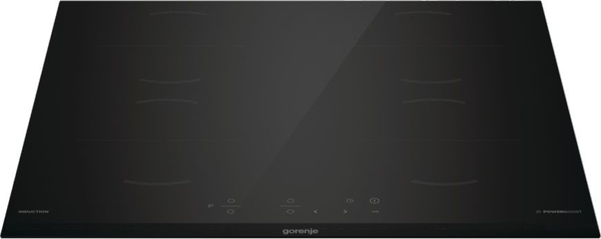 Варильна поверхня Gorenje індукційна, 60см, PowerBoost, TouchControl, чорний (GI6401BCE) 369533 фото