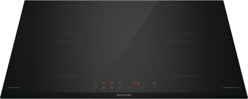 Варильна поверхня Gorenje індукційна, 60см, PowerBoost, TouchControl, чорний (GI6401BCE) 369533 фото