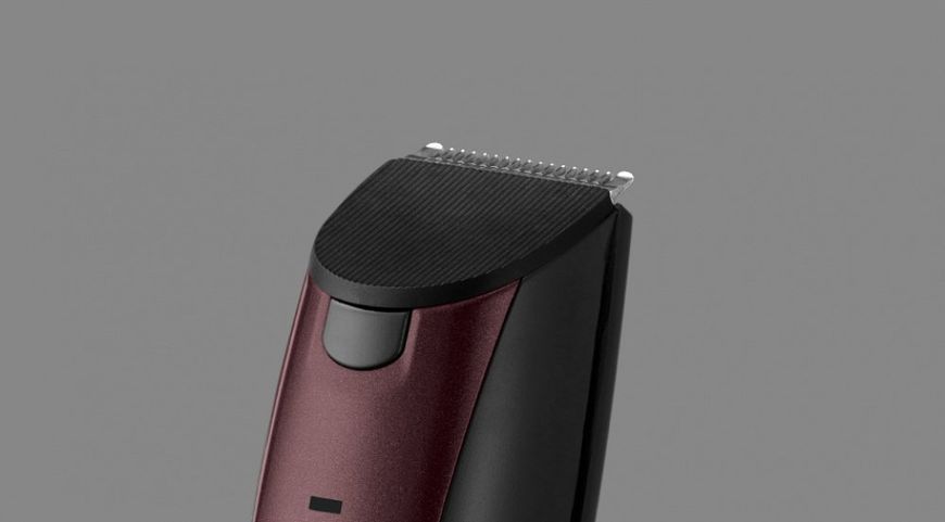 Тример Remington Beard Kit, для бороди, вусів і голови, акум., титан.напил., бордовий (MB4047) 370099 фото