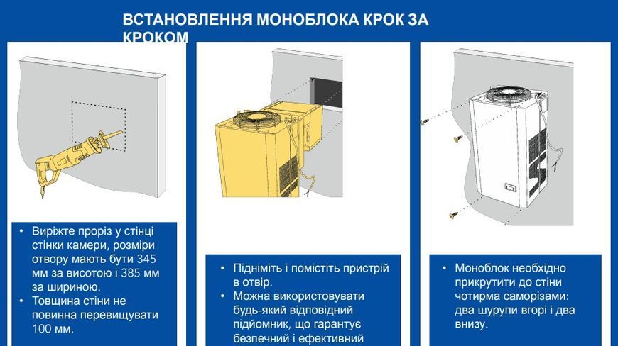 Моноблок холодильний Snaige -5&deg;C to +5&deg;C, 1233W (SGM012P) 380182 фото