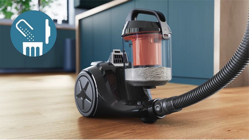 Пилосос Philips безмішковий Series 1000, 750Вт, конт пил -1.3л, вага-3.5кг, Super Clean Air, білий (XB1111/10) 376136 фото