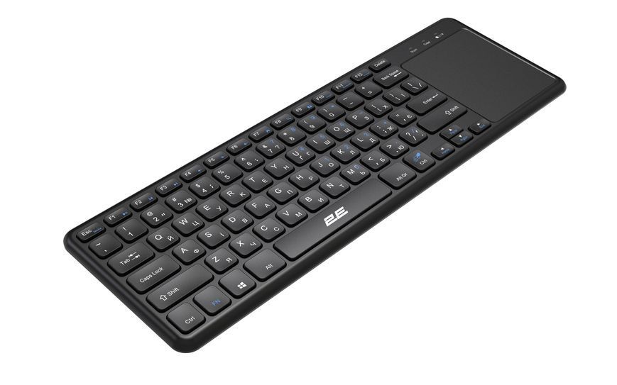 Клавіатура ножнична 2E KT100 78key, WL, EN/UK, чорний (2E-KT100WB_UA) 364471 фото