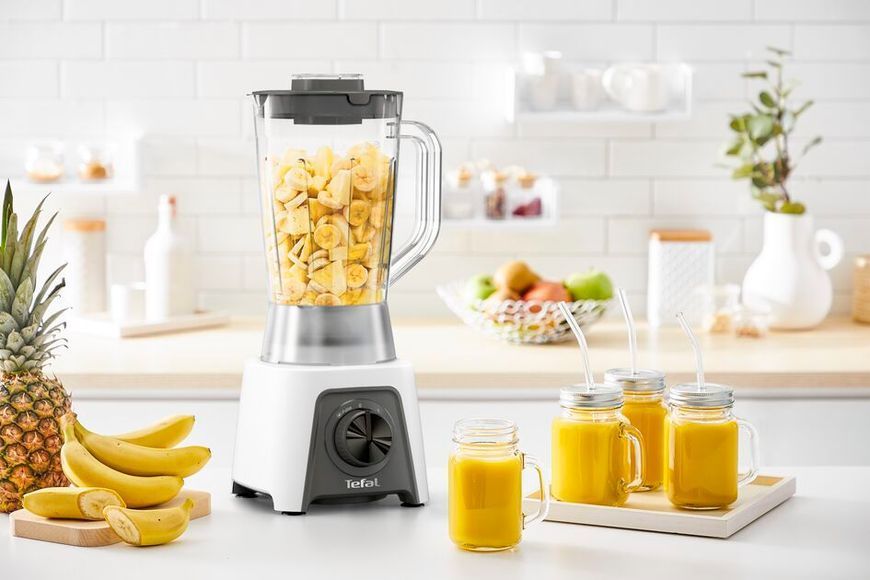 Блендер Tefal стаціонарний Blendeo Plus Mixer, 450Вт, чаша-1500мл, білий (BL2C0130) 368599 фото