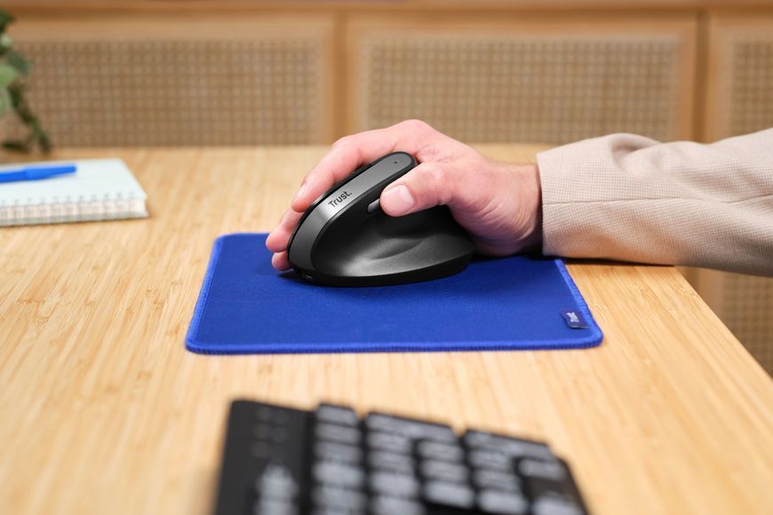 Миша Trust Bayo 2 Ergonomic, WL/USB-A, чорний (25145_TRUST) 363336 фото
