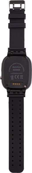 Дитячий смарт-годинник AmiGo GO004 SP Camera+LED Black 224668 фото