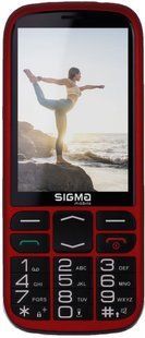 Телефон Sigma Mobile Comfort 50 Optima Type-C Red 288364 фото