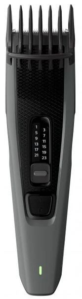 Машинка для стриження Philips Series 3000, акум., роторний мотор, насадок-2, сталь, чорно-сірий (HC3525/15) 363212 фото