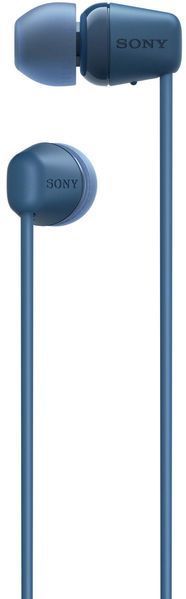 Навушники In-ear Sony WI-C100 BT 5.0, IPX4, SBC, AAC, Wireless, Mic, Синій (WIC100L.CE7) 372281 фото