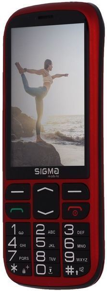 Телефон Sigma Mobile Comfort 50 Optima Type-C Red 288364 фото