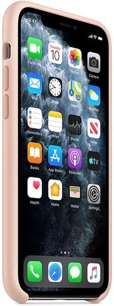 Чохол-накладка iPhone 11 Pro Max Apple AAA Silicone case Pink Sand 134564 фото