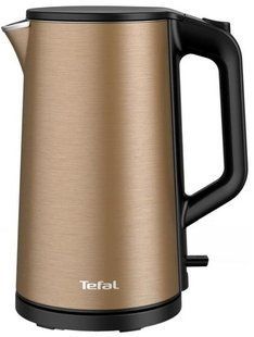 Електрочайник Tefal Double Layer SS 1.5л, з подвійними стінками, мідний (KI583C10) 370294 фото