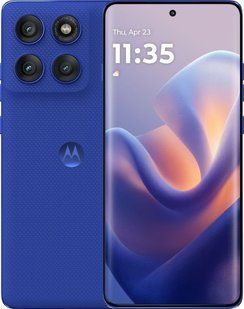 Смартфон Motorola Edge 60 Pro 12/512GB Dazzling Blue (PB7X0069RS) 378564 фото