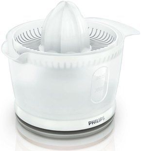 Соковитискач Philips Daily Collection цитрус-прес 25Вт, чаша-0.5л, пластик, білий (HR2738/00) 369819 фото