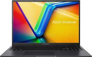 Ноутбук ASUS Vivobook 16 X1605VA-MB234 16" WQXGA IPS, Intel i3-1315U, 16GB, F512GB, UMA, NoOS, Чорний (90NB10N3-M009J0) 379635 фото