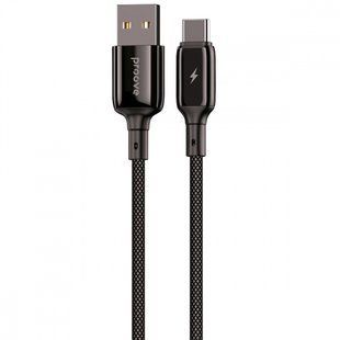 Кабель Proove Dense Metal USB to Type-C 2.4A (2m) (CCDM20001221) black 395053 фото