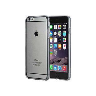 Чохол-накладка iPhone 6-Plus Hoco Ultra Slim silicon BLACK-se Silver 62816 фото