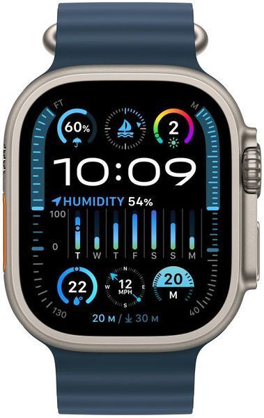 Ремінець Apple Watch Ocean Band Для Watch 49mm - Blue (MT633) 279451 фото