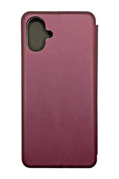 Чохол-книжка Samsung A075 (A07 5G) Leather Fold (Марсала) 393618 фото