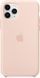 Чохол-накладка iPhone 11 Pro Max Apple AAA Silicone case Pink Sand 134564 фото 1