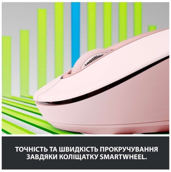 Миша LOGITECH Signature M650 L Wireless Rose (910-006237) 306711 фото