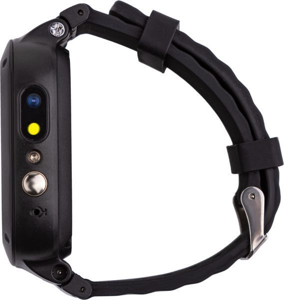 Дитячий смарт-годинник AmiGo GO004 SP Camera+LED Black 224668 фото
