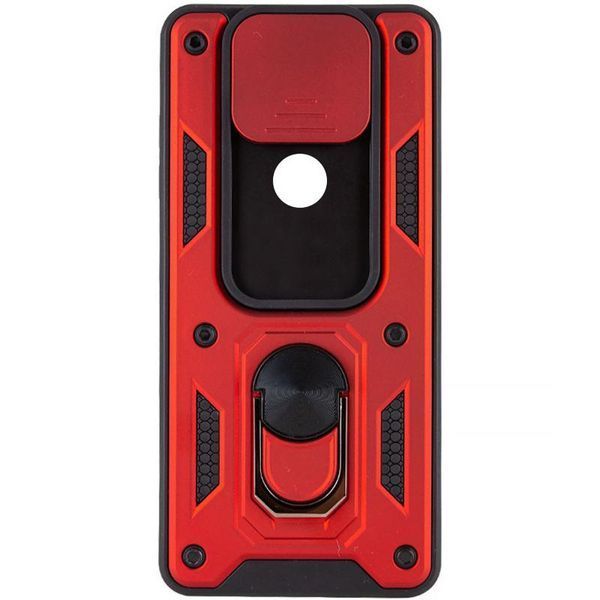 Чохол Ummi Camshield Serge Ring для Xiaomi Redmi Note 9 / Redmi 10X Червоний 390785 фото