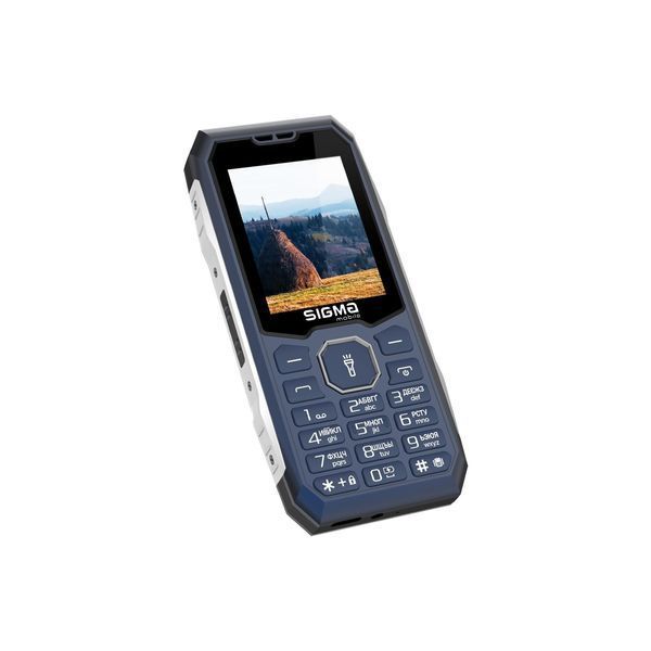 Мобільний телефон Sigma Mobile X-Style 341 BRO Tupe-C Blue 348395 фото