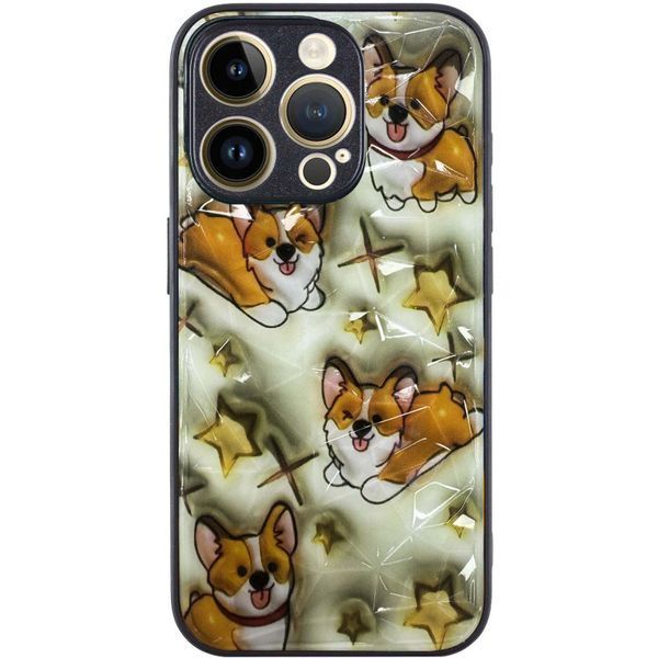 TPU+PC чохол Prisma Plushie для Apple iPhone 13 Pro (6.1") Corgi 342487 фото