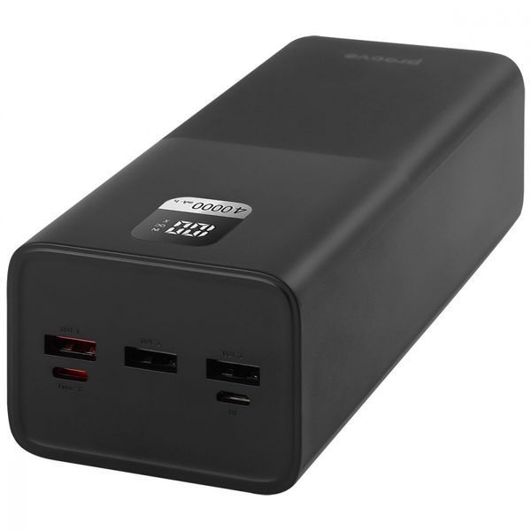 Портативна батарея Proove 40000mAh 22.5W Giant Lite (PBGI20312201) Black 325282 фото