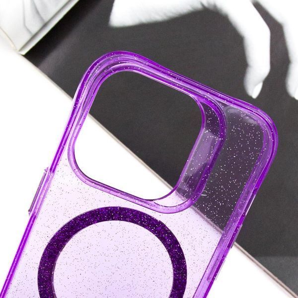 Чохол TPU Radiance with MagSafe для Apple iPhone 16 Pro Max (6.9") Purple 322888 фото