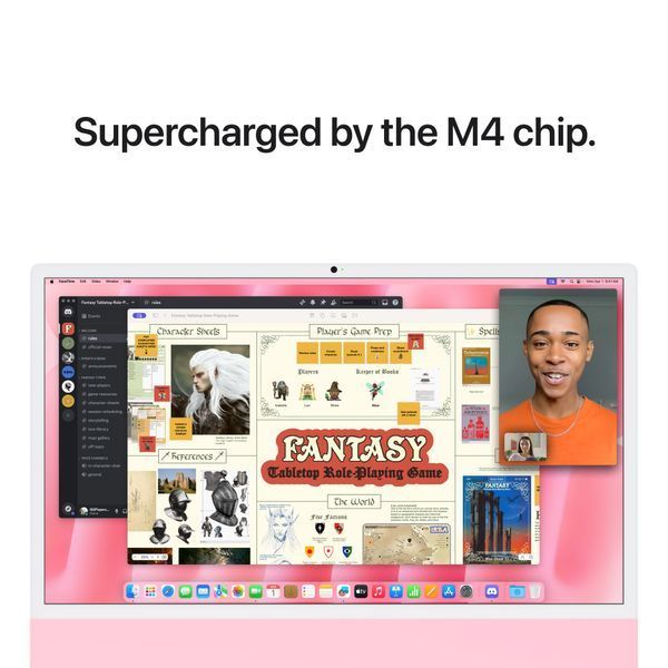 Моноблок Apple iMac 24 10CPU/10GPU/24GB/512GB Pink MD2U4 (M4) 330592 фото