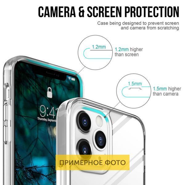 Чохол TPU Space Case transparent для Apple iPhone 16 Pro Max (6.9") Прозорий 319325 фото