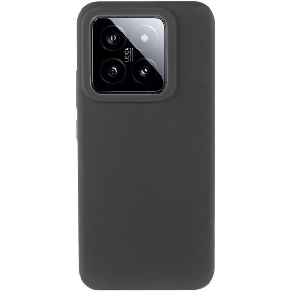 Чохол Silicone Cover Lakshmi (AAA) для Xiaomi 14 Pro Чорний / Black 286951 фото